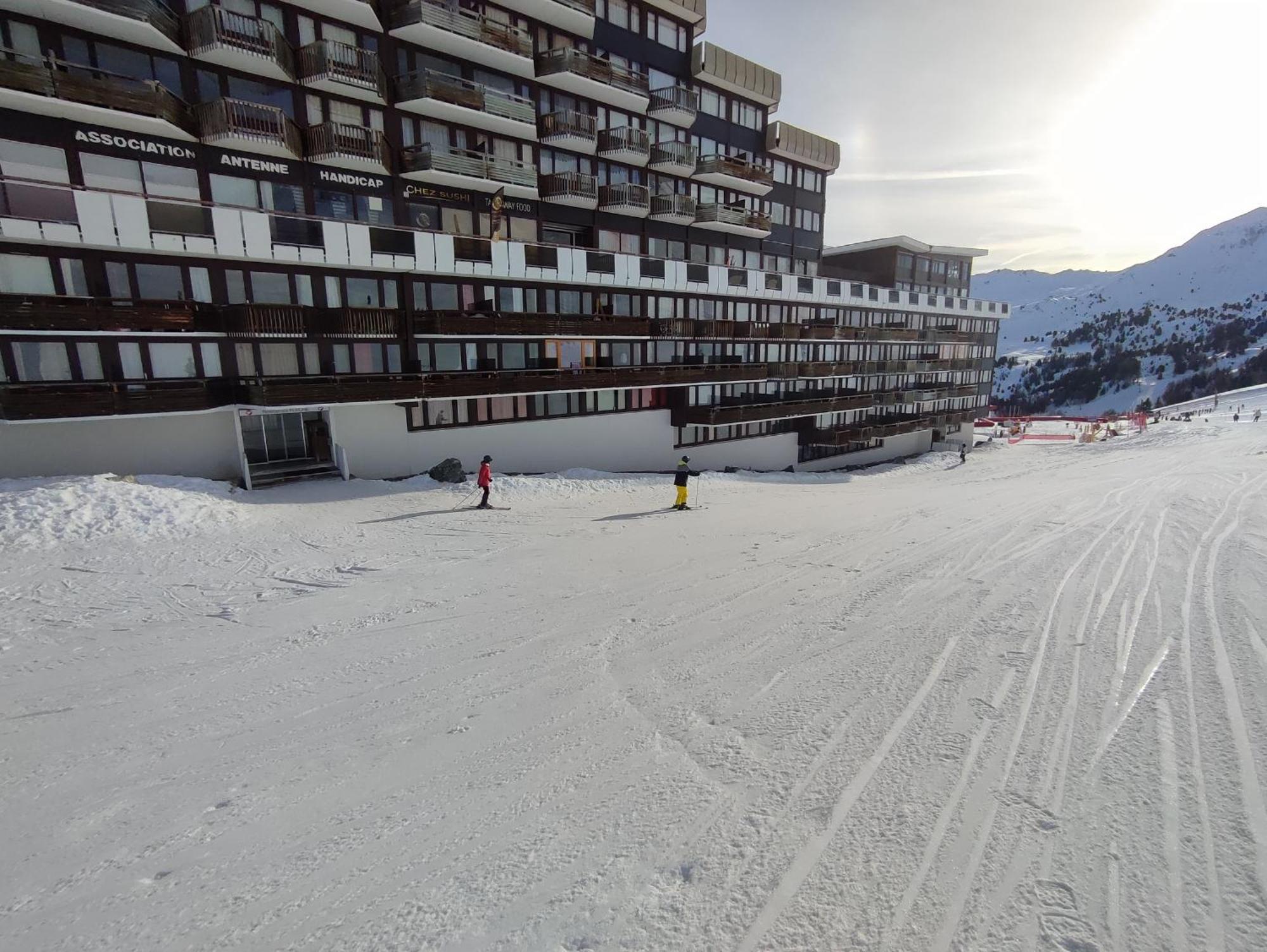 Studio Cosy 2100M Pied Des Pistes-Direct To Ski Slopes-Ski In Ski Out-La Plagne Aime 2000 Exterior photo