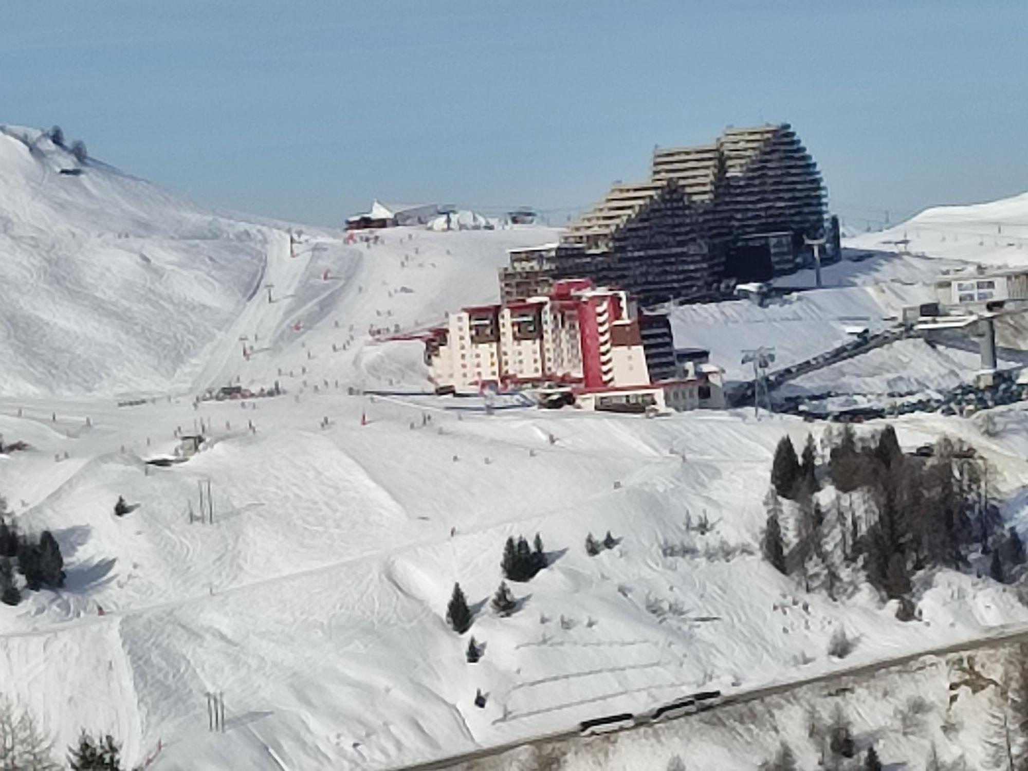 Studio Cosy 2100M Pied Des Pistes-Direct To Ski Slopes-Ski In Ski Out-La Plagne Aime 2000 Exterior photo