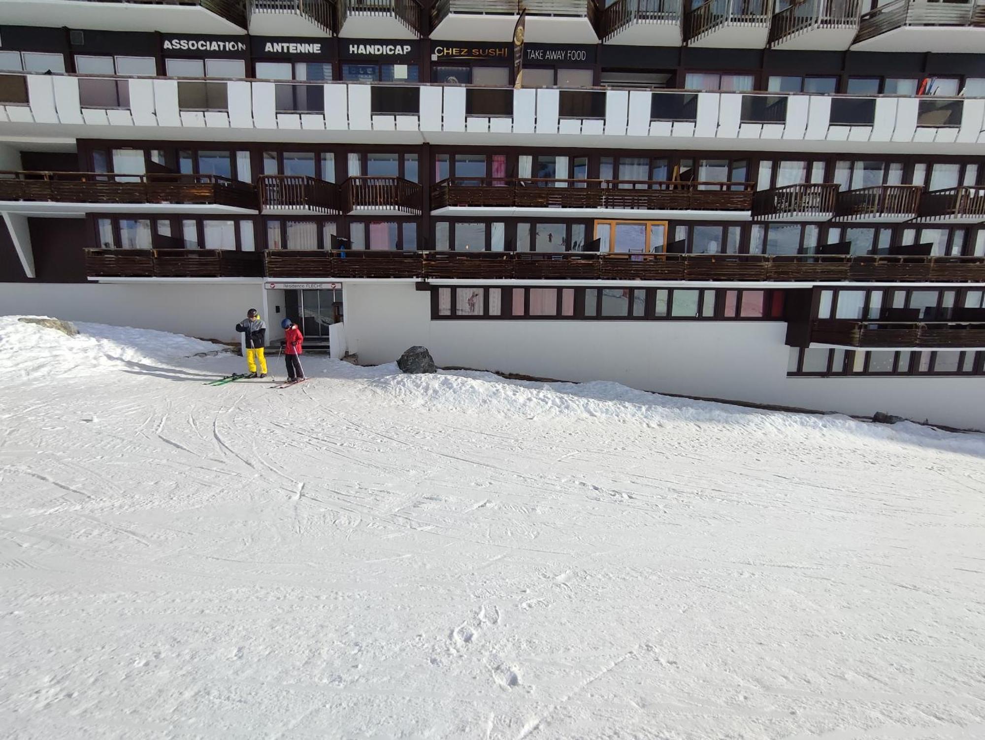 Studio Cosy 2100M Pied Des Pistes-Direct To Ski Slopes-Ski In Ski Out-La Plagne Aime 2000 Exterior photo